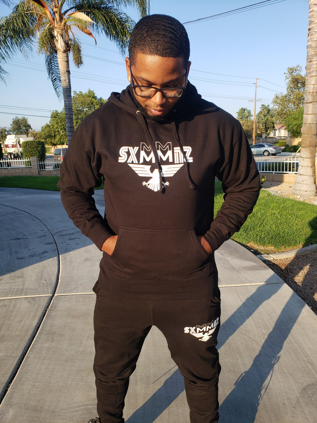 SXMMNZ SWEAT SUIT (black)