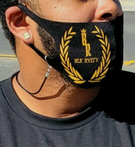 BLK RYLTY MASK W/LANYARDS