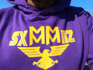 SXMMNZ 'Purple & Gold' Hoodie